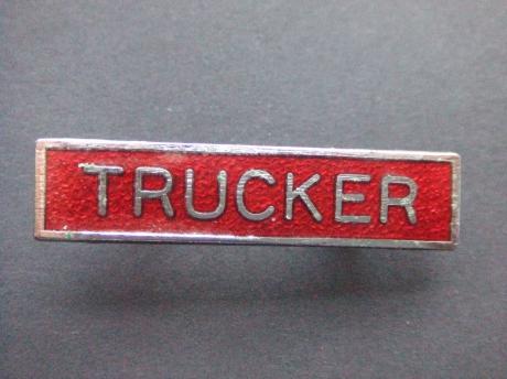 Trucker vrachtwagenchauffeur transport